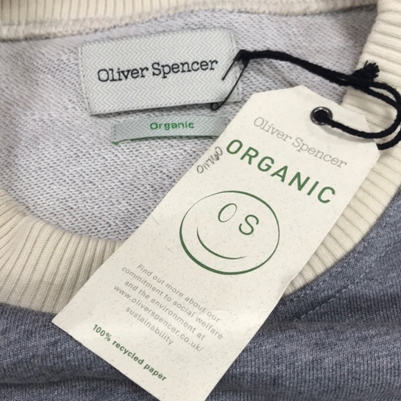 Oliver Spencer Robin Slim Fit Organic Cotton Sweater - Picture 6 of 6